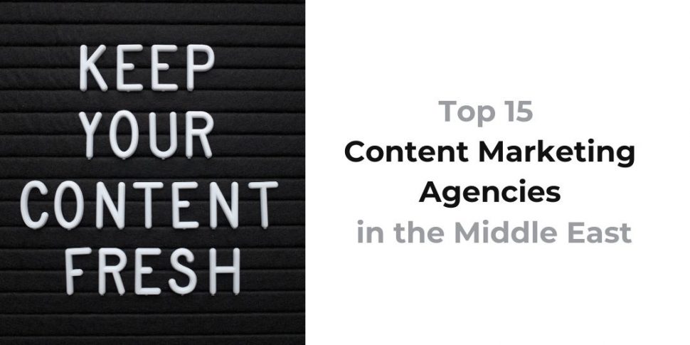 content marketing agencies Middle East