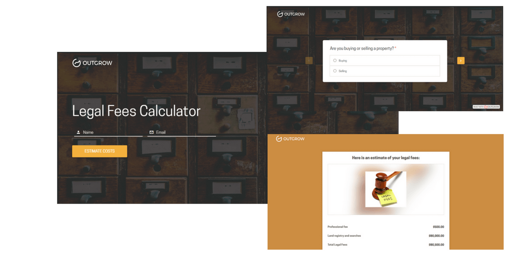  pre-made calculator for the legal industry: