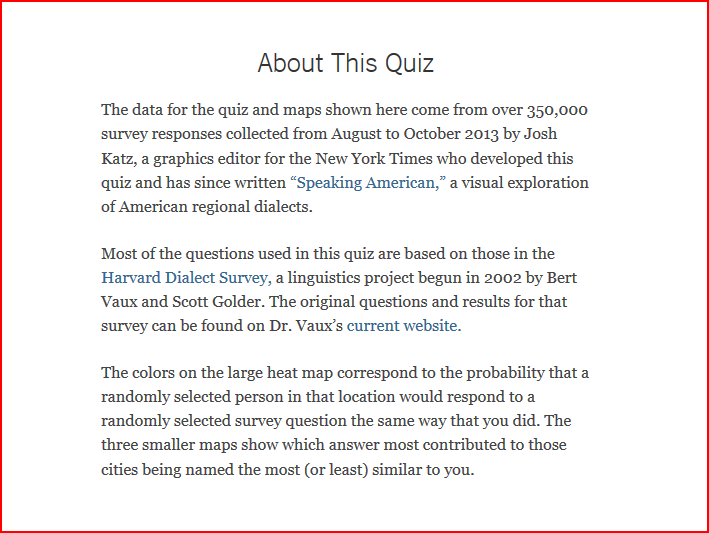 About the Quiz