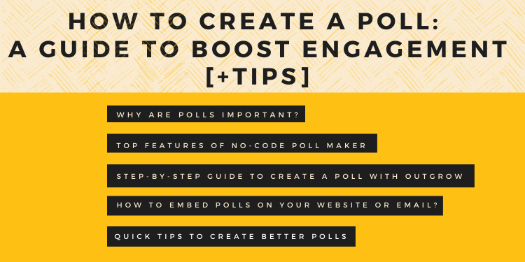 How to Create a Poll A Guide to Boost Engagement