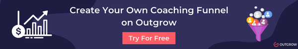 create your coaching funnel on outgrow