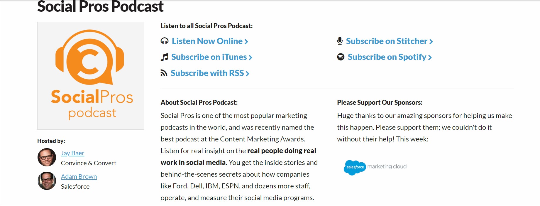 Top 15 podcasts every marketer should listen to