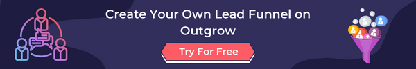 create your own lead funnel at Outgrow