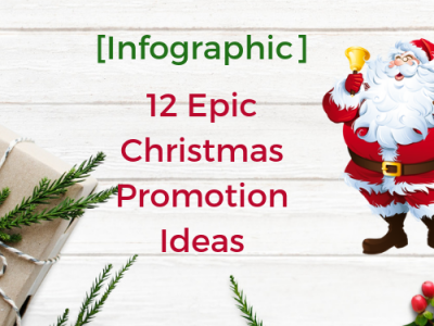 [Infographic] 12 Epic Christmas Promotion Ideas