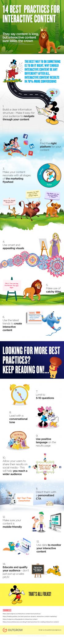 14 Best Practices For Interactive Content [Infographic]