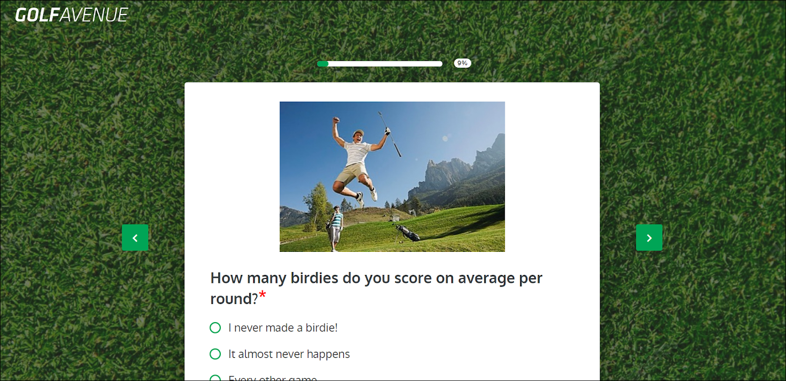 Outgrow Interactive Content Case Study: How Golf Avenue Gained 80000+ Leads And More