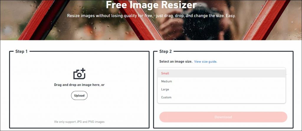 Image Resizer a Free Visual Marketing Tool