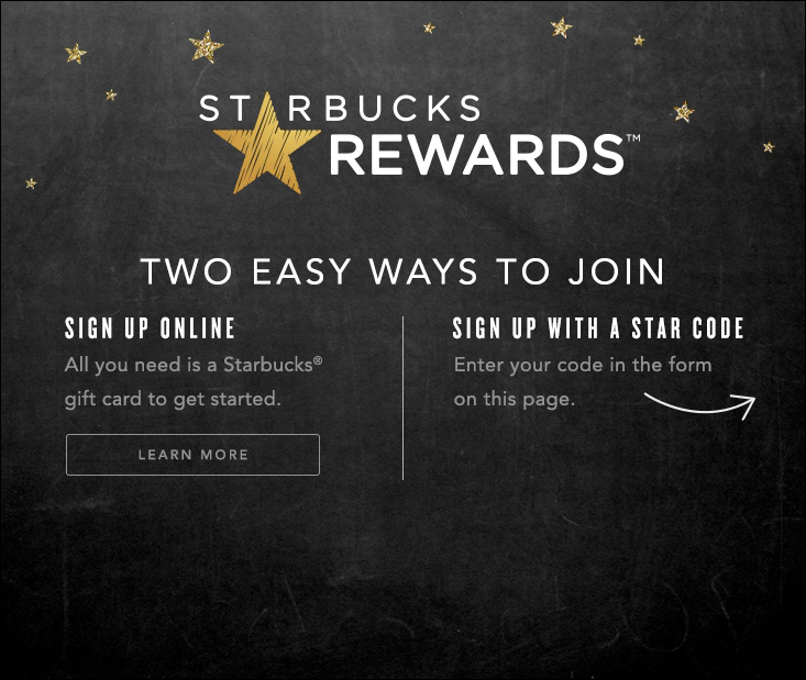 Starbucks reward 