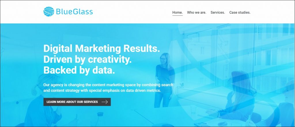 Blue Glass- Content Marketing Agencies in Europe