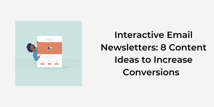 interactive email newsletters