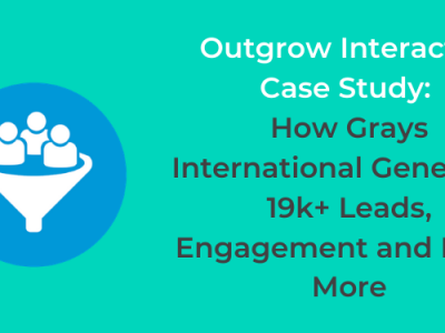 Outgrow Interactive Case Study: How Grays International Generated 19k+ Leads