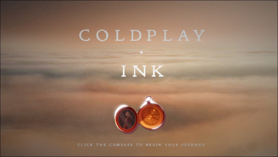 interactive video: cold play ink