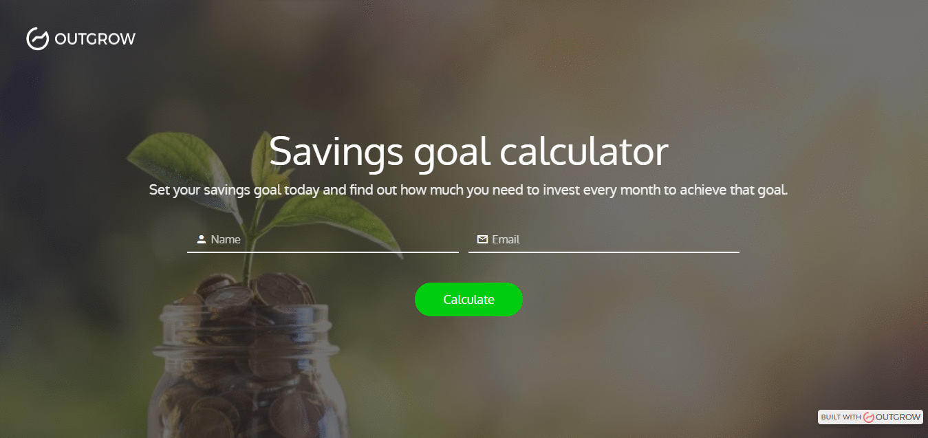 savings goal calculator