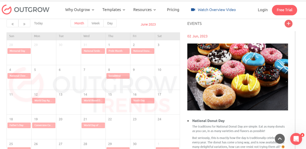 Marketing Trends Calendar