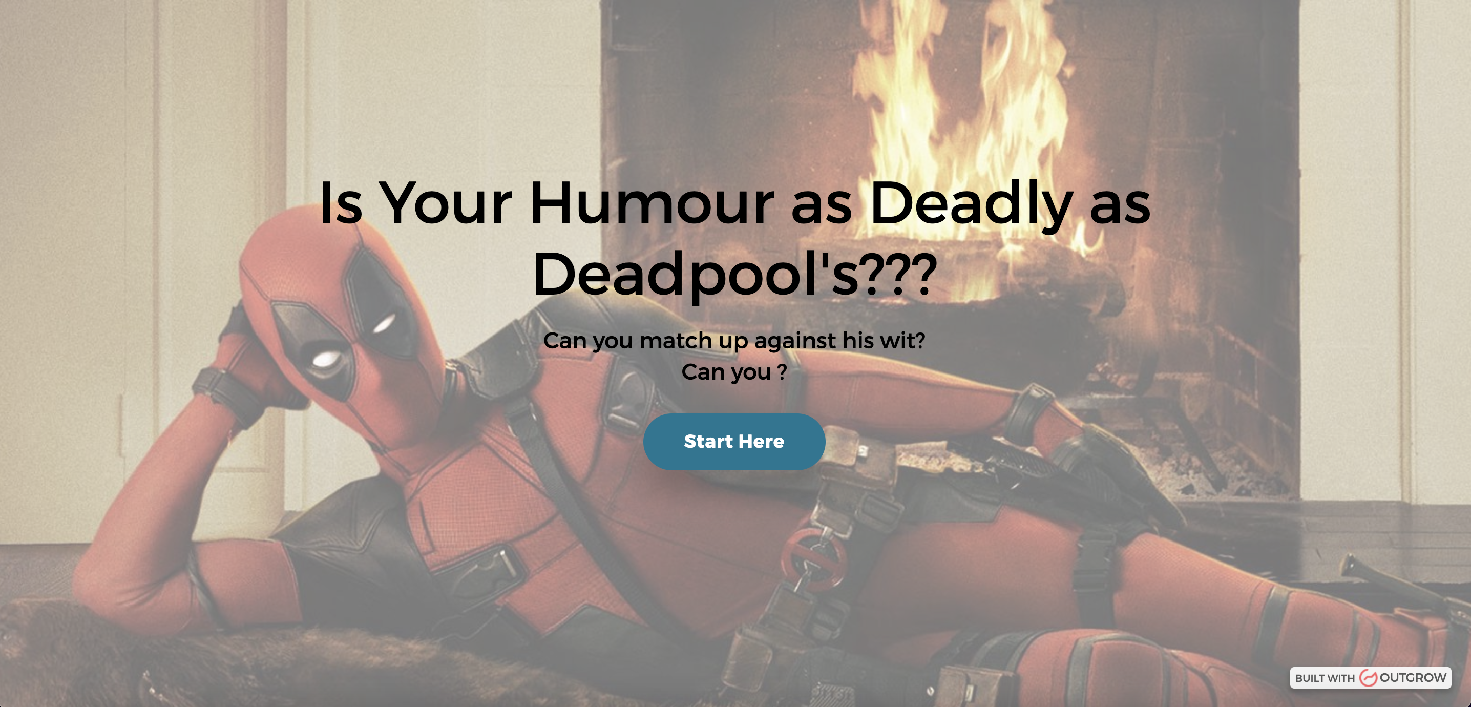 Is Your Humour As Deadly As Deadpool’s