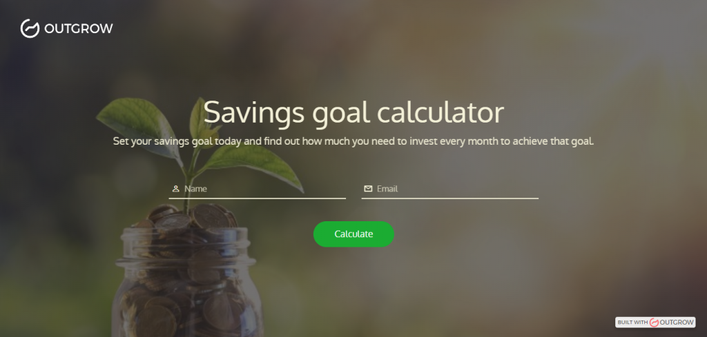 saving goal calculator