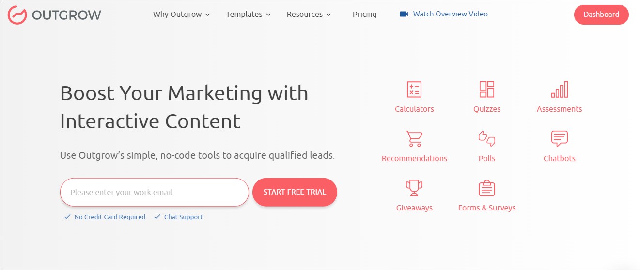 Outgrow content curation tools