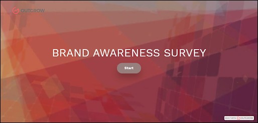 Brand awareness survey