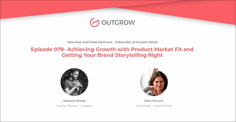 Marketer of The Month Podcast- Episode 079- Achieving Growth With Product Market Fit and Getting Your Brand Storytelling Right