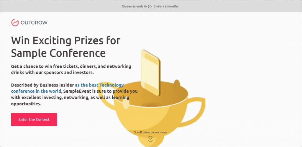 win exciting prices for conference premade