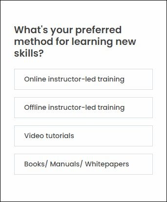 preferred method for learning new skills poll questions