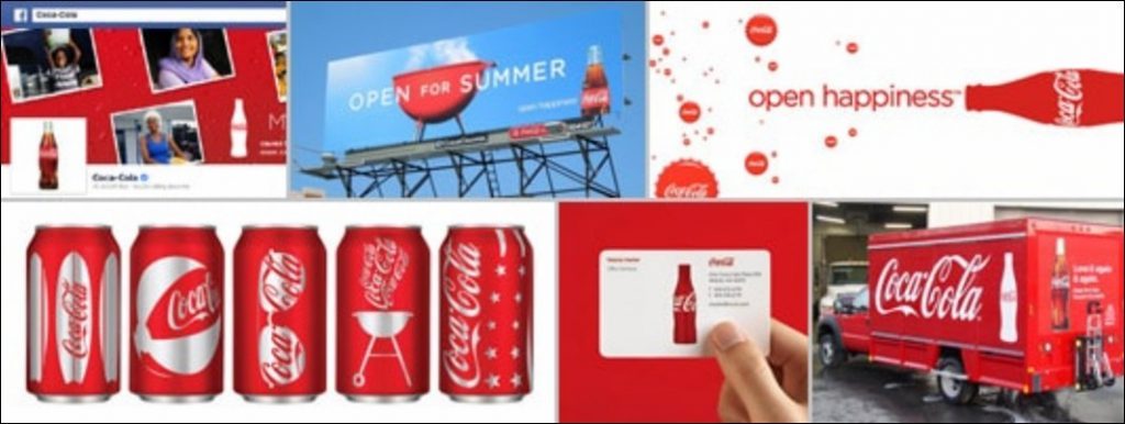 Coca Cola branding example