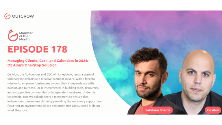 Marketer of The Month Podcast- EPISODE 178: Managing Clients, Cash, and Calendars in 2024: Oz Alon’s One-Stop Solution