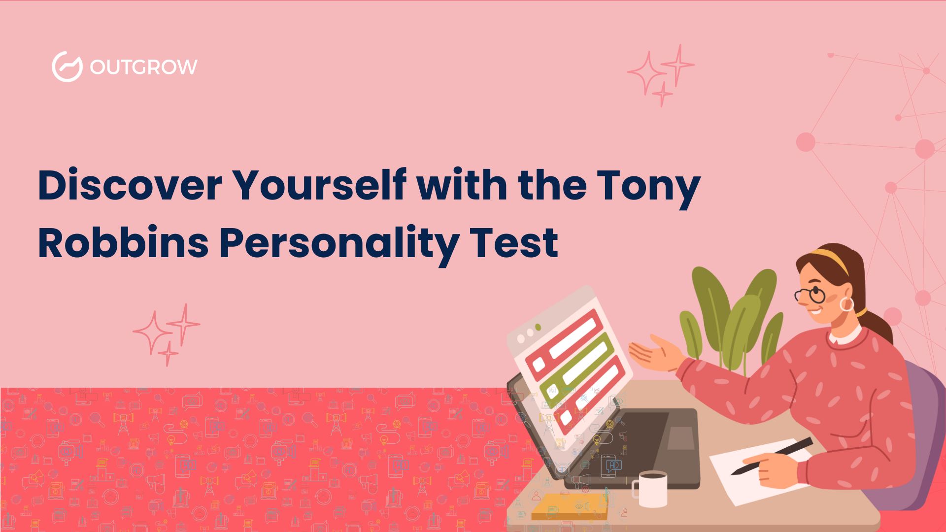 Personality test welcome page