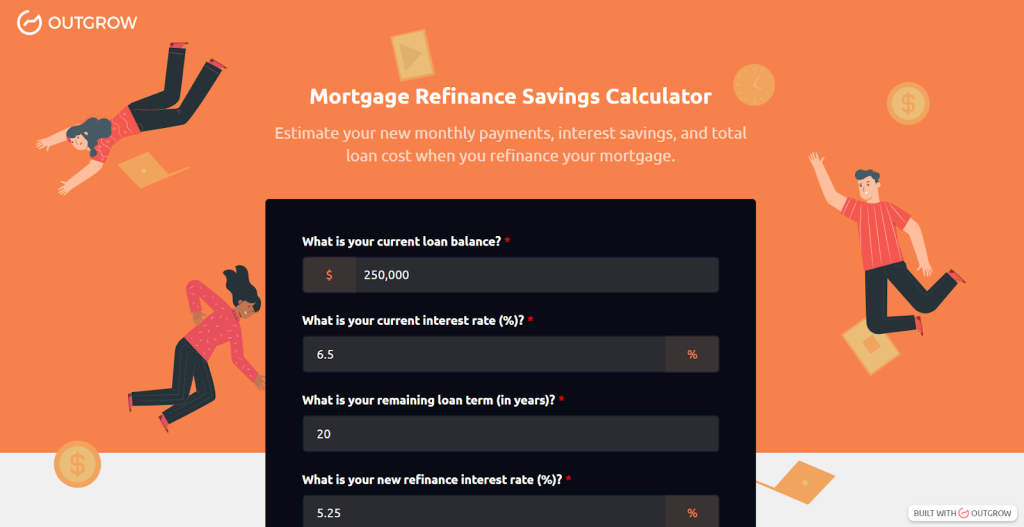 Mortgage Refinance Calculator
