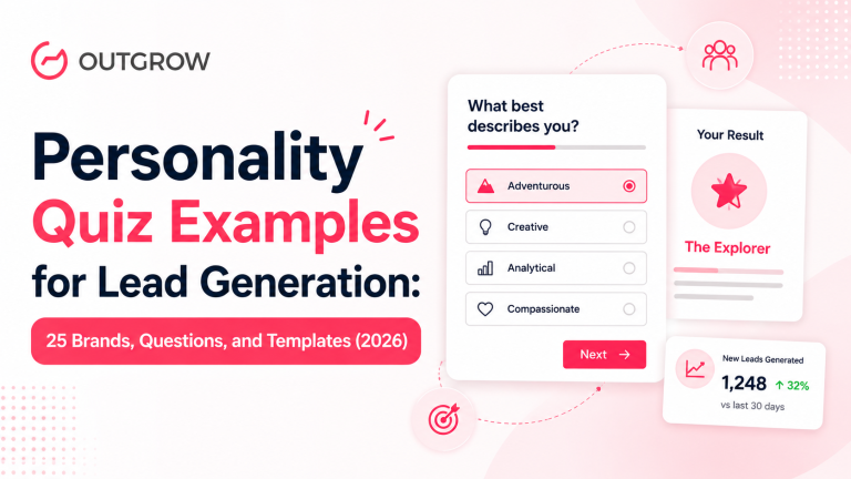 Personality Quiz Examples for Lead Generation: 25 Brands, Questions, and Templates (2026)