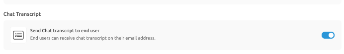 Chat Transcript- AI Agent setup