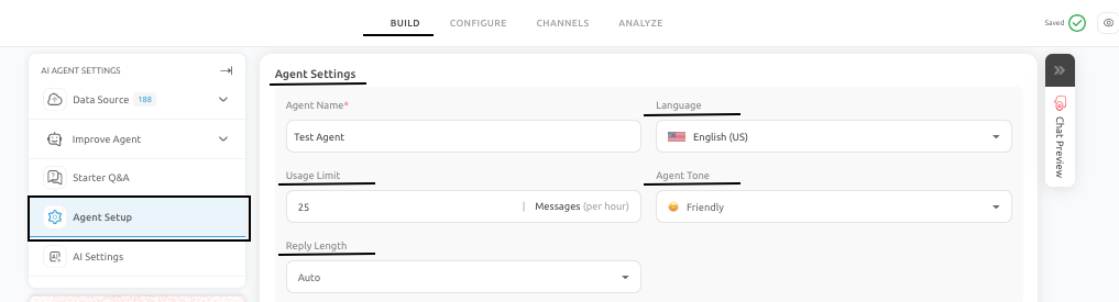 Agent Settings: The Identity Layer