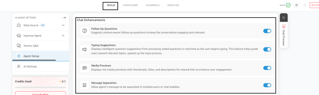 Chat Enhancements