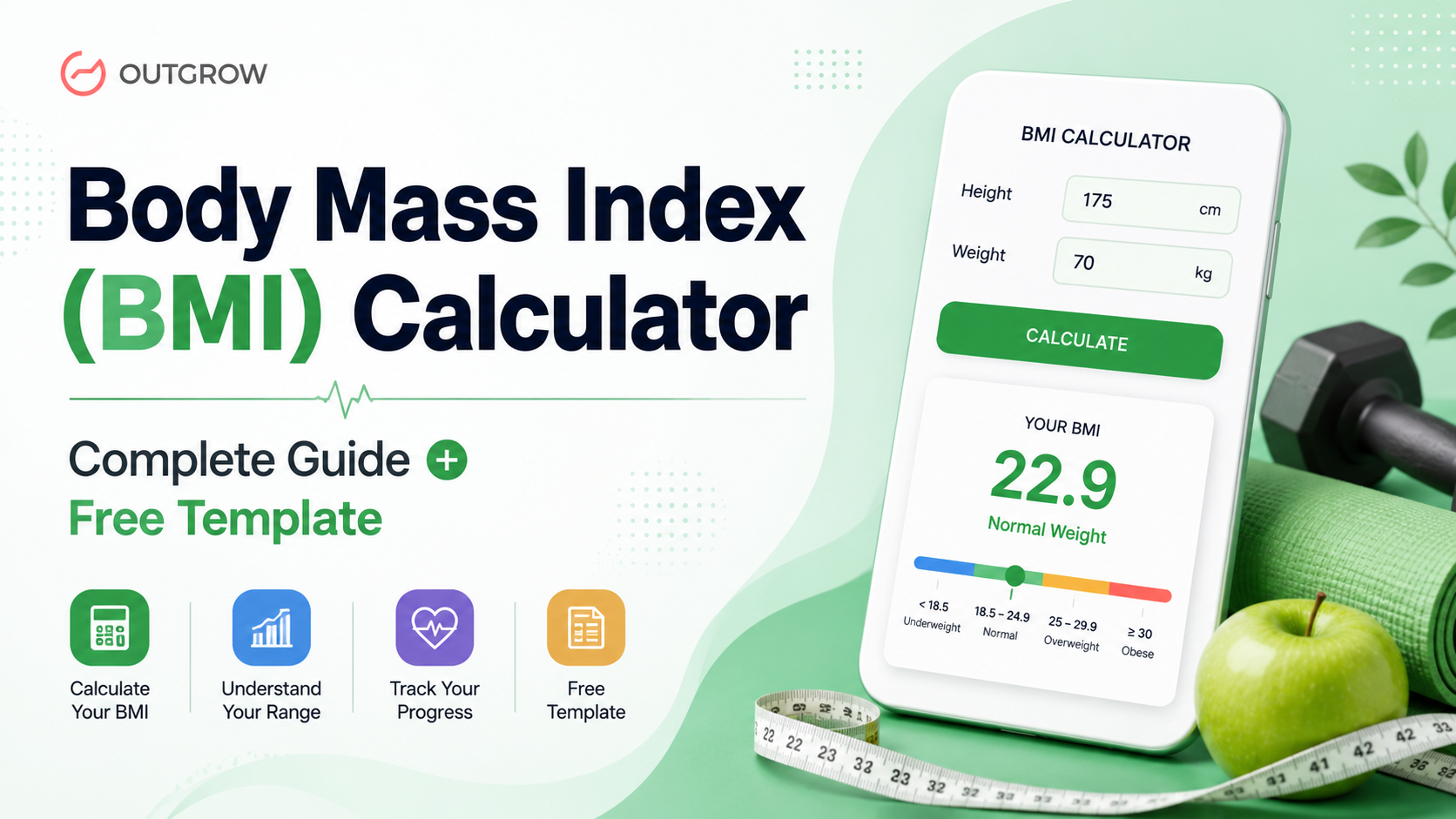 Body Mass Index (BMI) Calculator: Complete Guide, Free Template