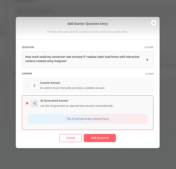 ai generated answer