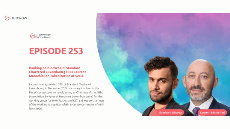 Marketer of The Month Podcast- EPISODE 253: Banking on Blockchain: Standard Chartered Luxembourg CEO Laurent Marochini on Tokenization at Scale