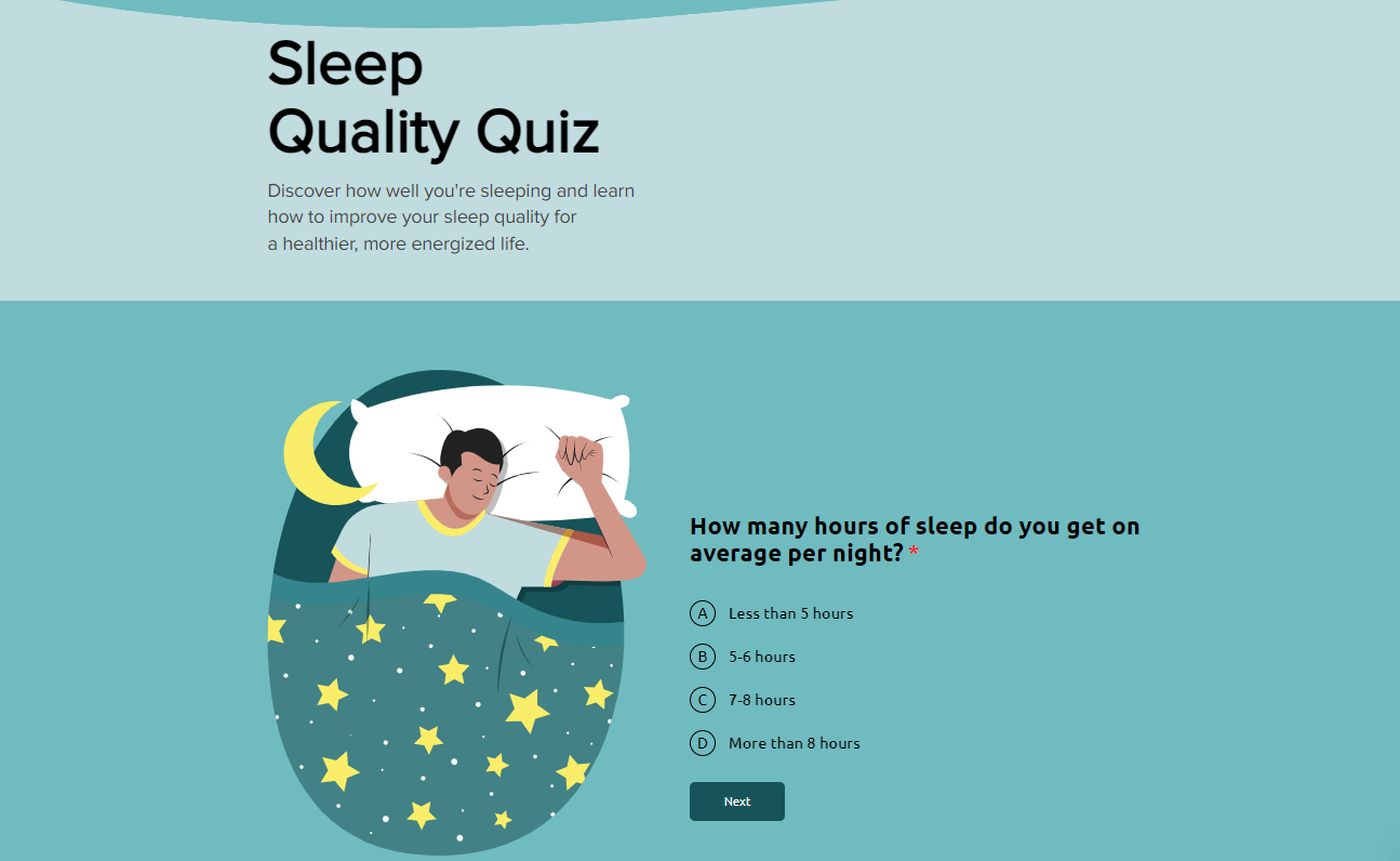 sleep quality quiz
