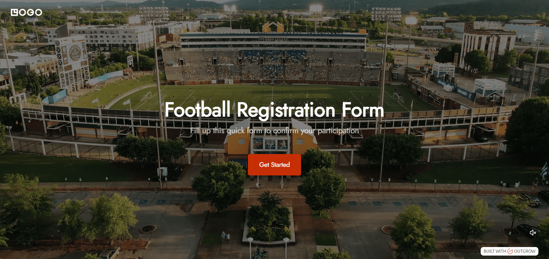 football registration form new