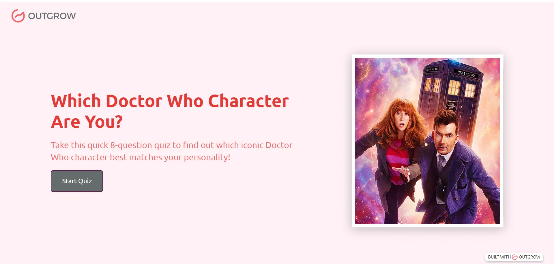 Which Doctor Who Character Are You