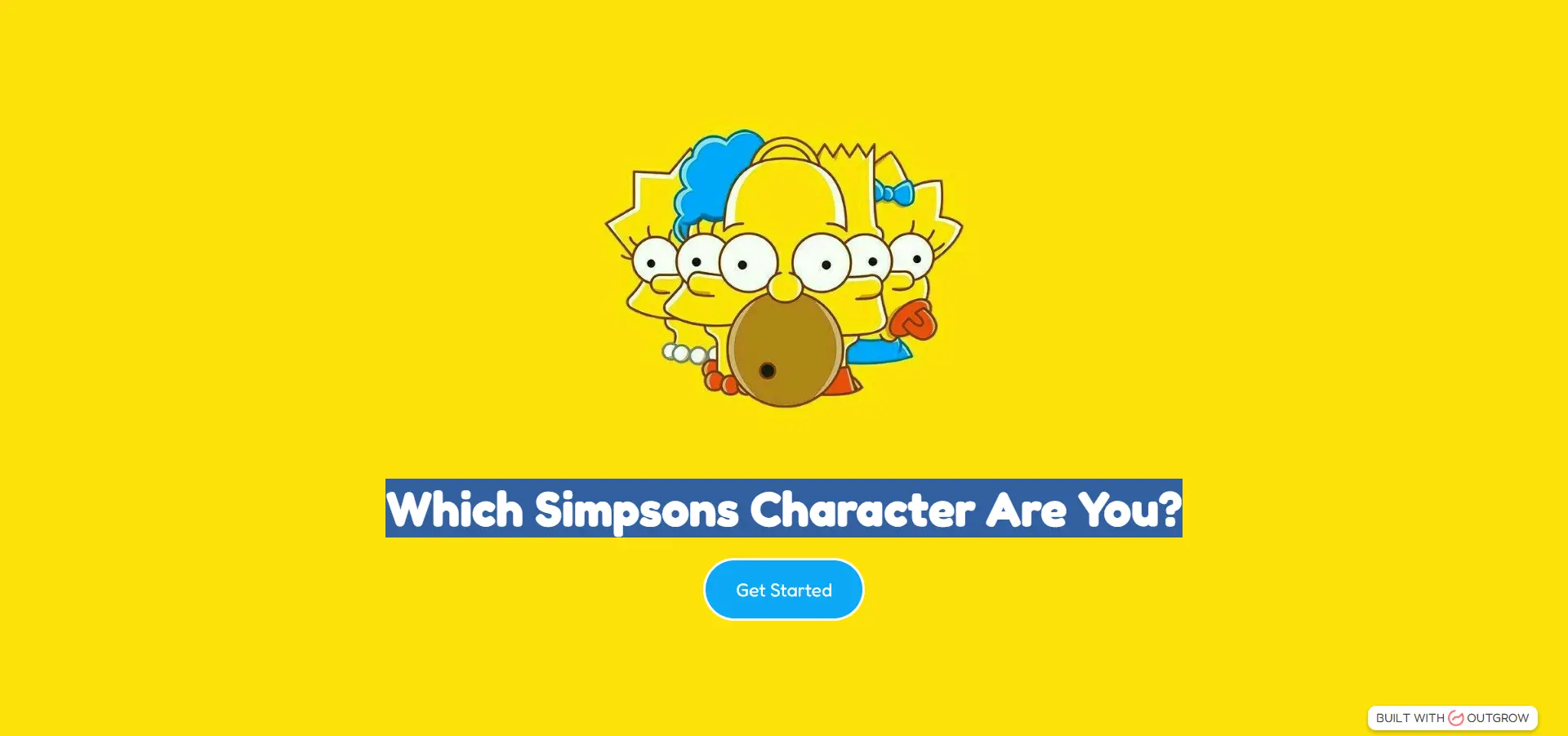 Which Simpsons Character Are You