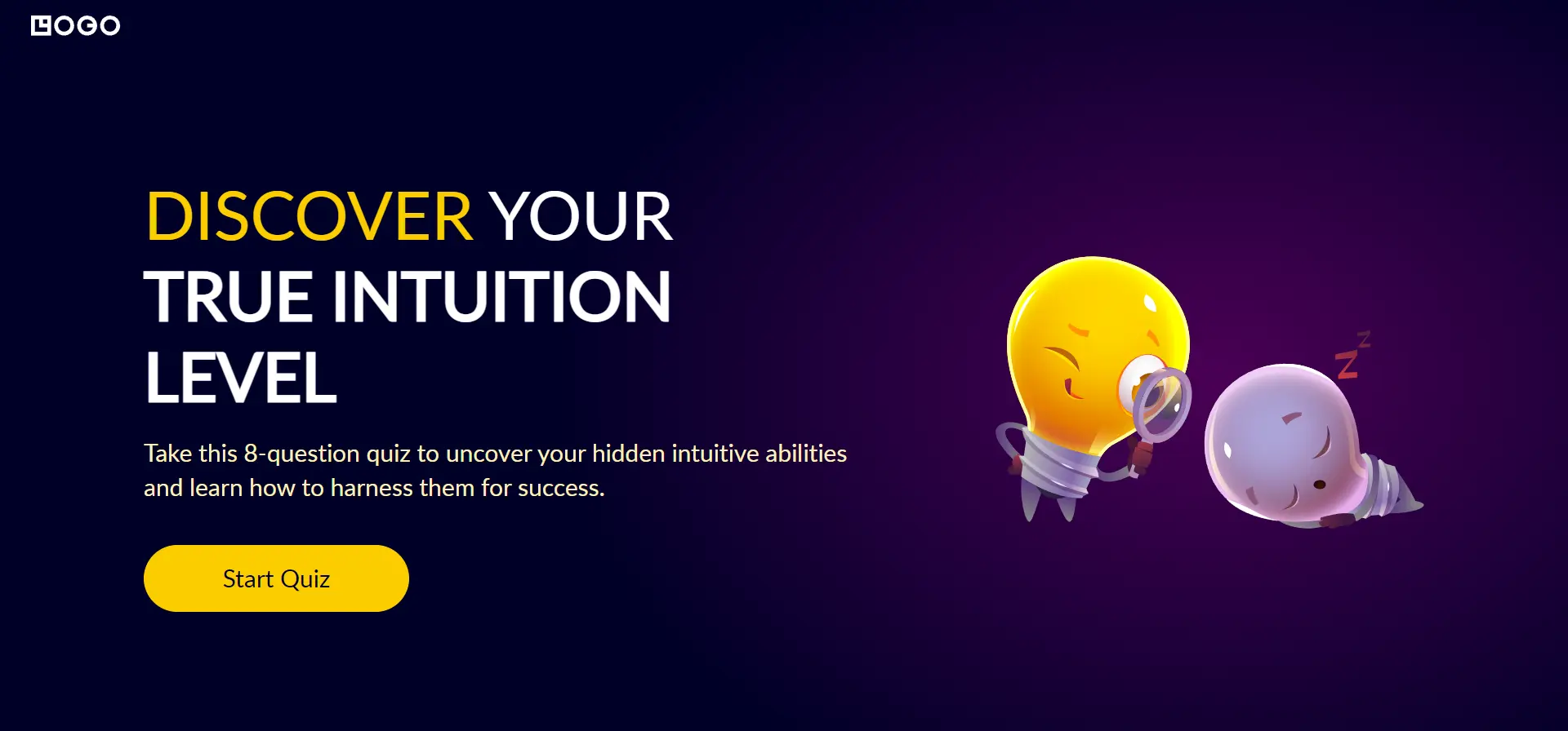 DISCOVER YOUR TRUE INTUTION LEVEL